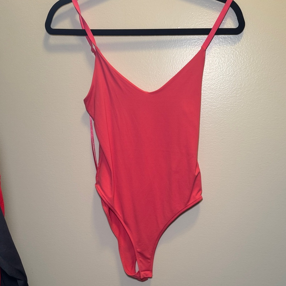 Zara Coral Bodysuit